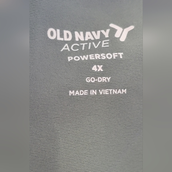 Old navy 4XL go dry active dress with built in bra green - Picture 5 of 7